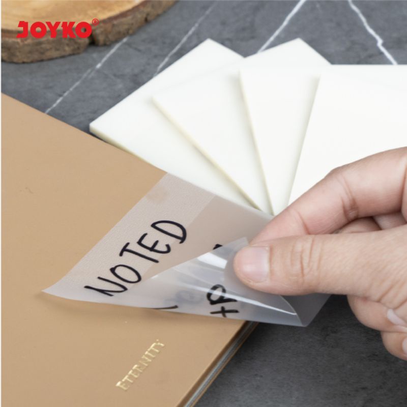 

Joyko TRANSPARENT Memo 8cm Sticky Notes Kertas Memo TRANSPARAN MMS-32