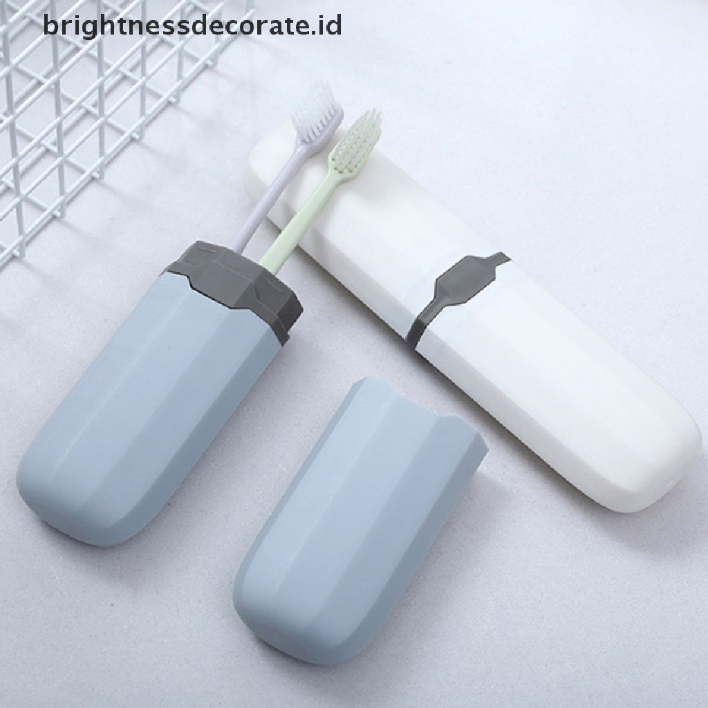 [Birth] Tempat Sikat Gigi Cover Holder Travel Hiking Brush Case Wadah Kotak Penyimpanan [ID]