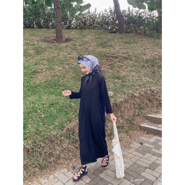 Basic Longsleeves Dress Busui NON Busui Inner