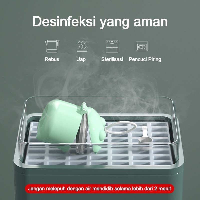 KOTAK PENYIMPAN SUSU BUBUK BENTUK BULAT BOX SUSU MULTIFUNGSI LUCU TEMPAT SUSU BUBUK MURAH