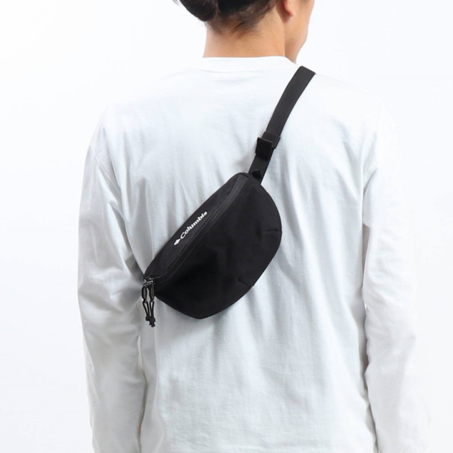COLUMBIA WAIST POUCH BODY BAG BLACK ORIGINAL