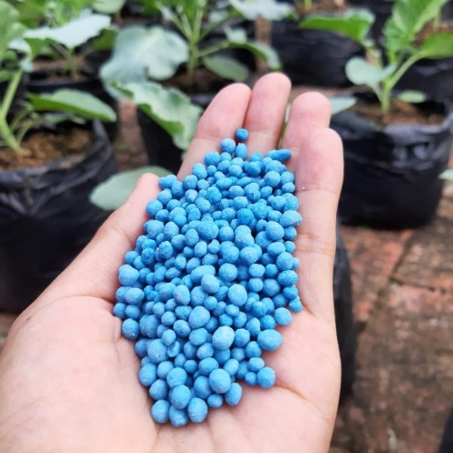 Benih Seribuan - Pupuk NPK Mutiara 161616 Repack Cap Tawon
