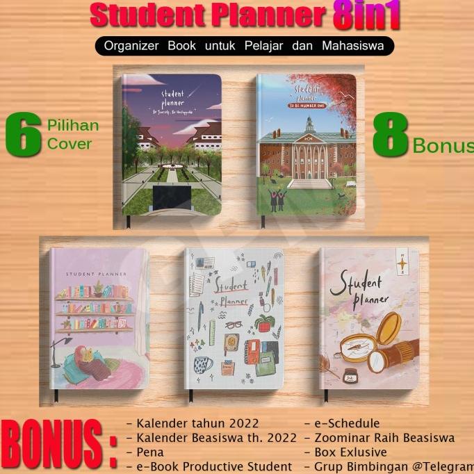 

Buku Student Planner 8in1 (untuk Pelajar dan Mahasiswa)