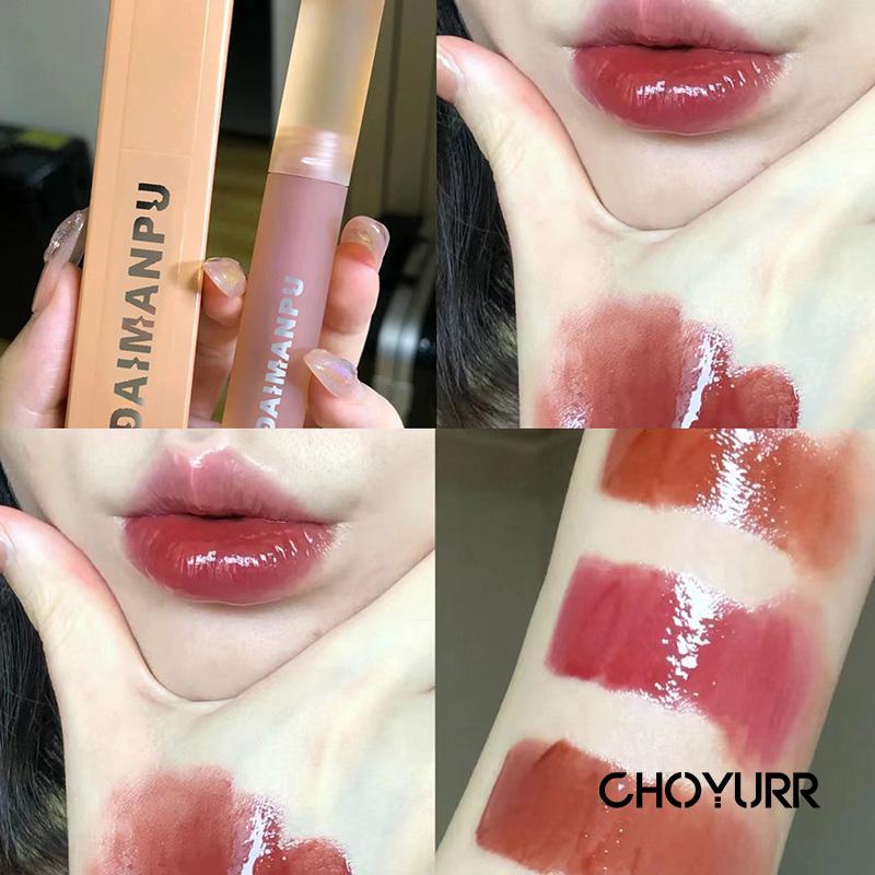 【COD】Lip Glaze Matte Lipstick Anti Air Lipstick Velpet Lip Gloss Pelembab Air Lipstik Tahan Lama Korean Import-CH