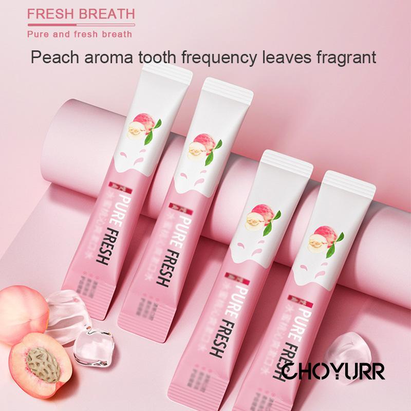 【COD】1 pcs  Mouthwash Obat Kumur Pembersih Gigi Penghilang Bau Mulut Dan Nafas Portabel Sekali Pakai Oral Cleaning Care Perlengkapan Mandi Anti-Bacterial-CH