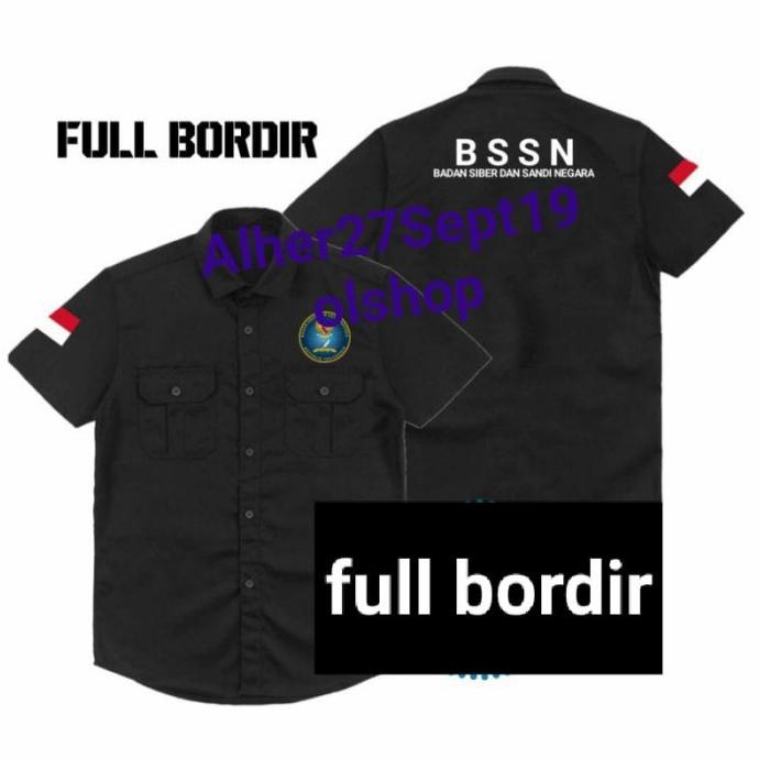 BAYAR DITEMPAT kemeja bssn baju bssn seragam bssn pakaian dinas bssn baju kerja bssn /SERAGAM KERJA 