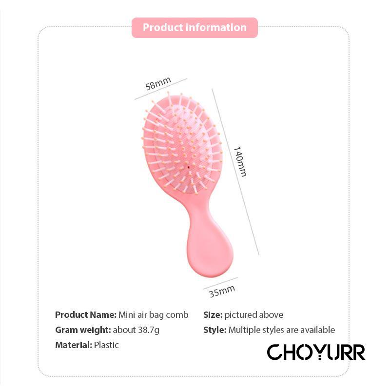 【COD】Sisir Pijat Bantalan Udara / Massage Massage Comb Anti Rontok / Sisir Rambut Wanita Dan Pria AnakAnti Kusut Premium Original Import-CH