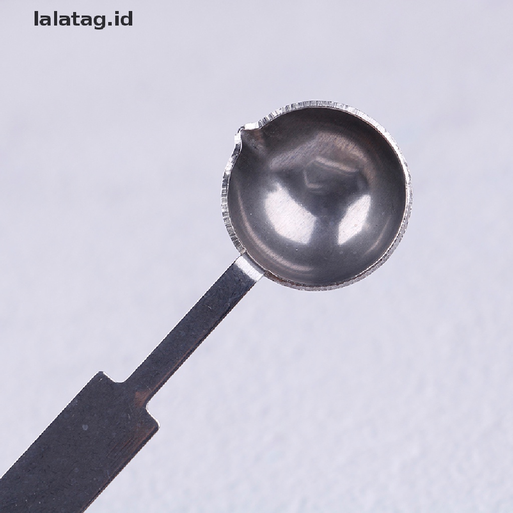 [lalatag] Sendok Cap silver Besar vintage wax sealing spoon melg sealing wax [ID]