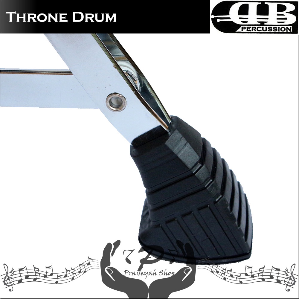DB Percussion Bangku Drum Kursi Throne Profesional With Back Rest