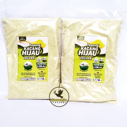 

BEST TEPUNG KACANG HIJAU ORGANIK / TEPUNG KACANG HIJAU ORGANIK MAMA KAMU 500 GRAM オ