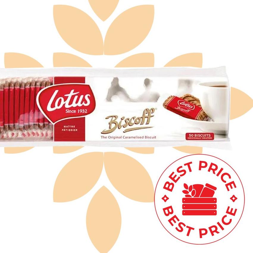 

Diskon | BMH|LOTUS BISCOFF CARAMELISED BISCUIT - 50PC/312 GR
