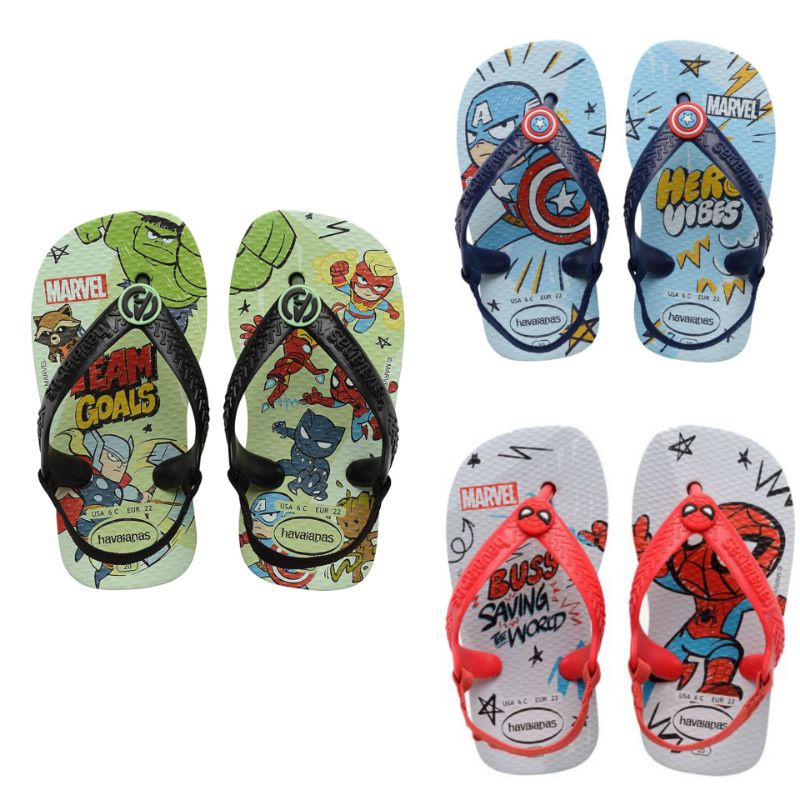 Havaianas Baby Marvel Superhero Original Store sale - sandal Bayi