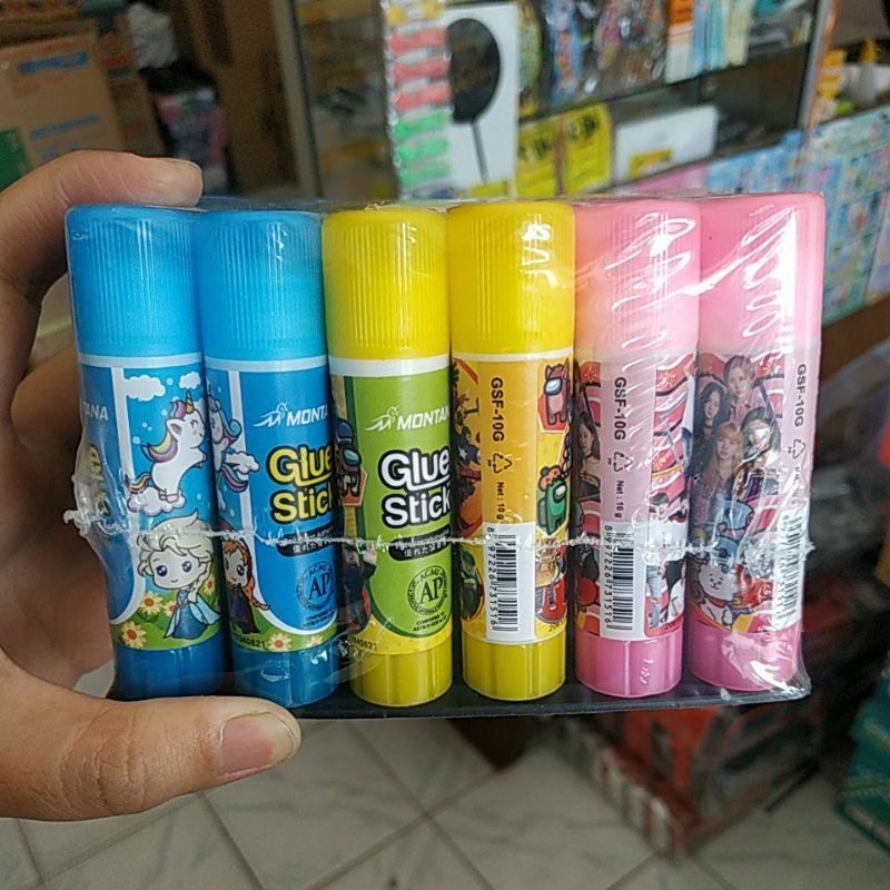 

LEM STIK KECIL PER PACK ISI 24 PCS GROSIR