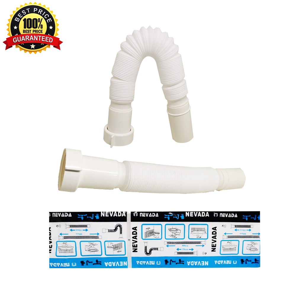 Selang Bcp Tarik Selang Tarik Wastafel Pembuangan 1 1/2 Inch