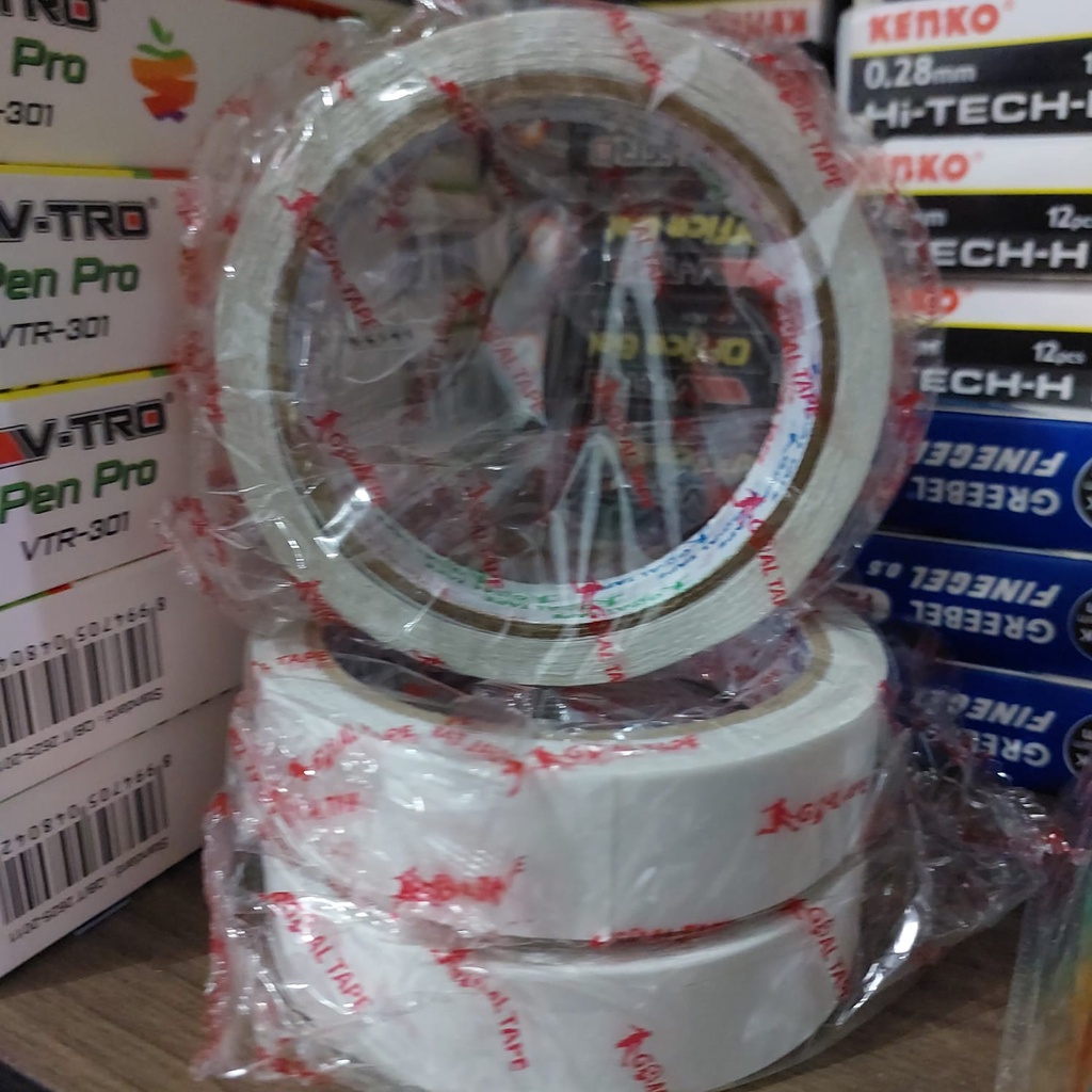 

ISOLASI DOBEL TAPE 1INCHI GOAL TAPE