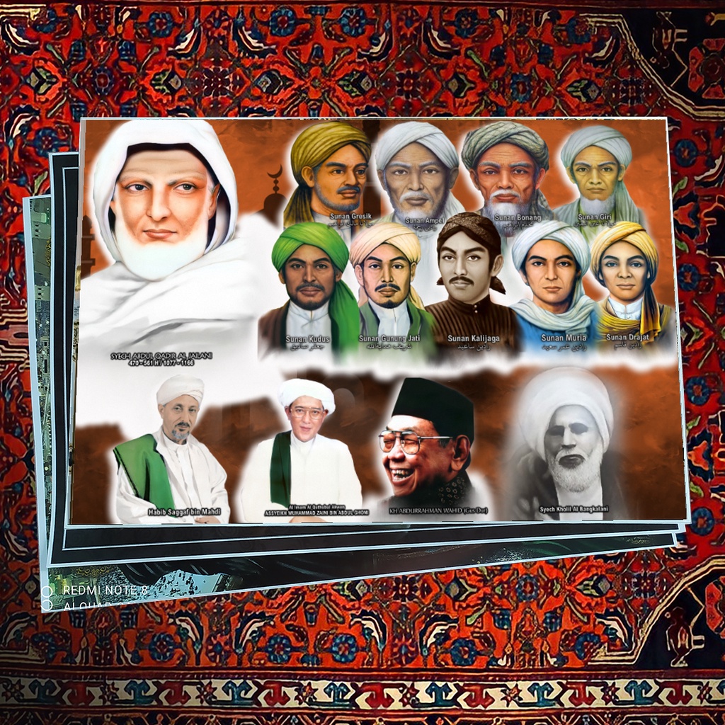 POSTER WALISONGO BAHAN LUSTER UV