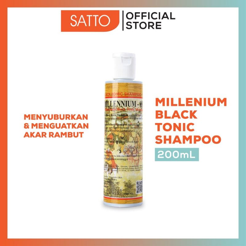 Satto Millenium Black Tonic Shampoo