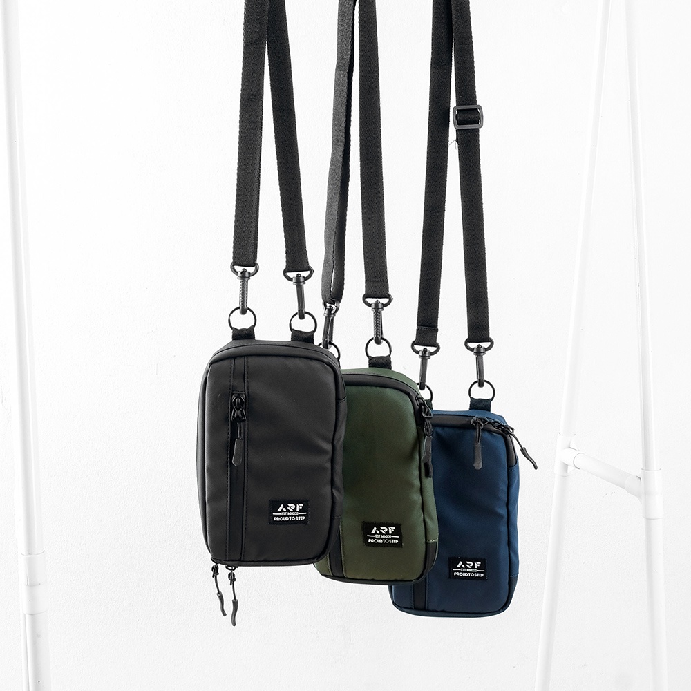 MATTEO NAVY |MNM x ARF| Tas Selempang Pria Sling Bag Tas Handphone ORIGINAL