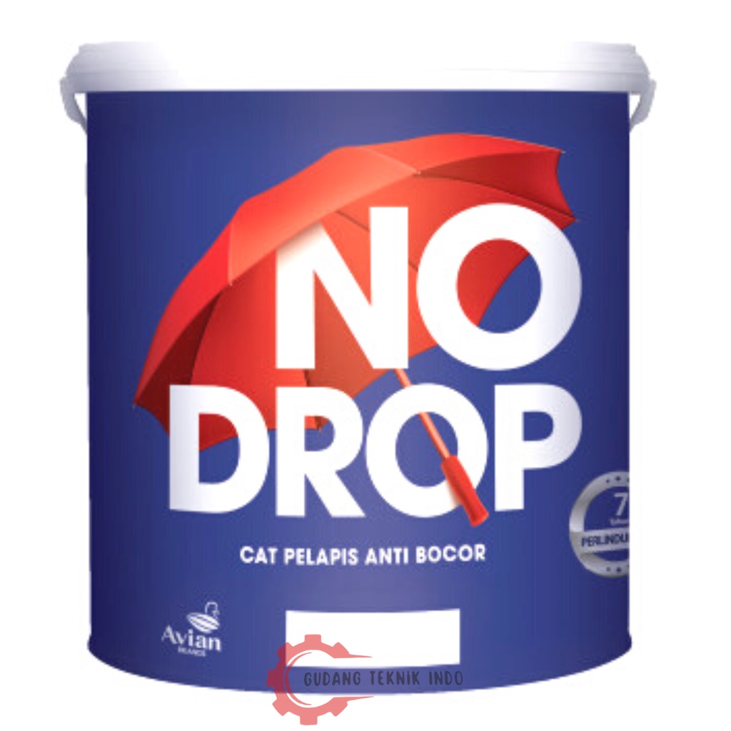 NO DROP Water Proofing Warna 4 KG / Cat Pelapis Anti Bocor 4kg NO DROP