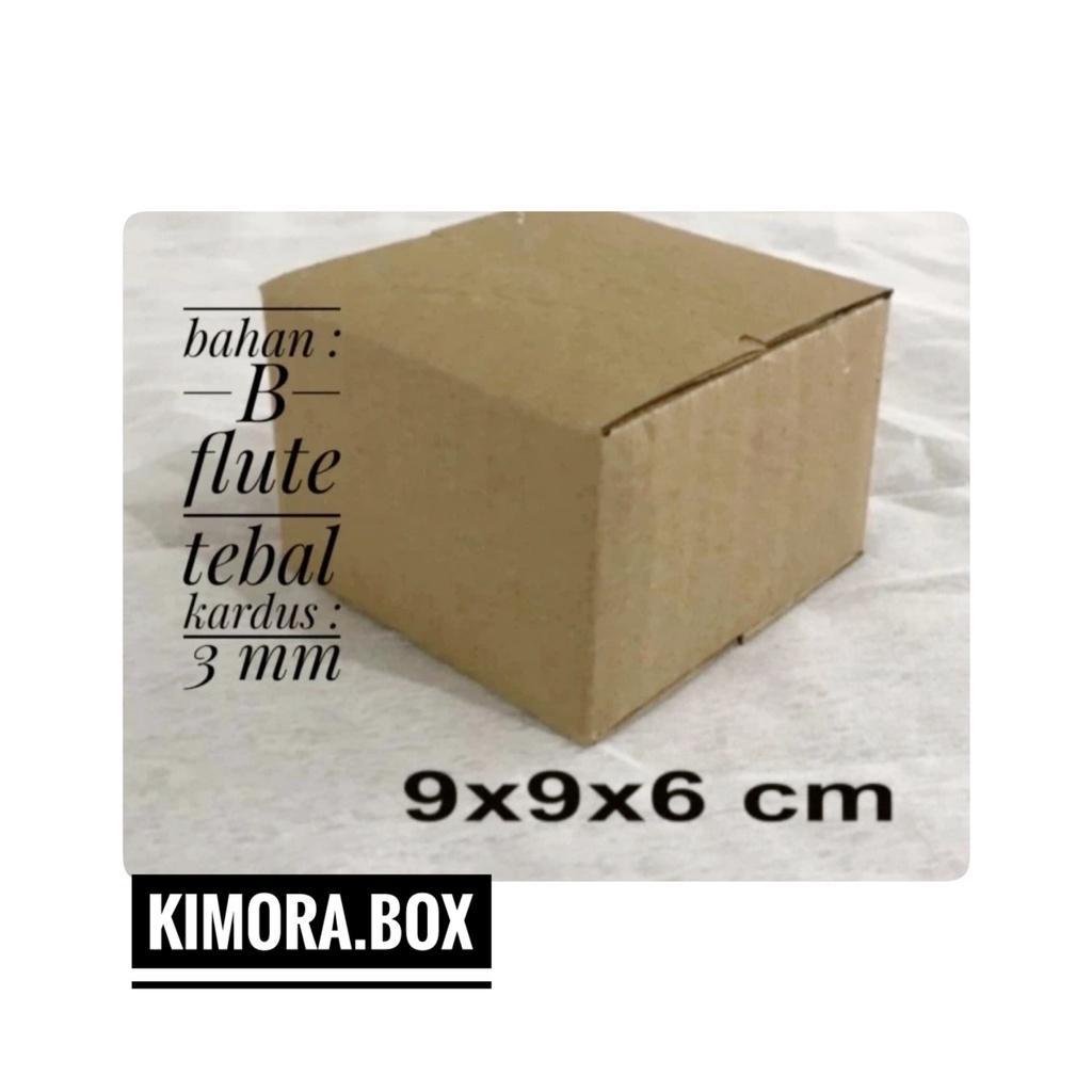 

Kardus karton uk. 9x9x6 cm Kotak Box ST untuk packing Souvenir