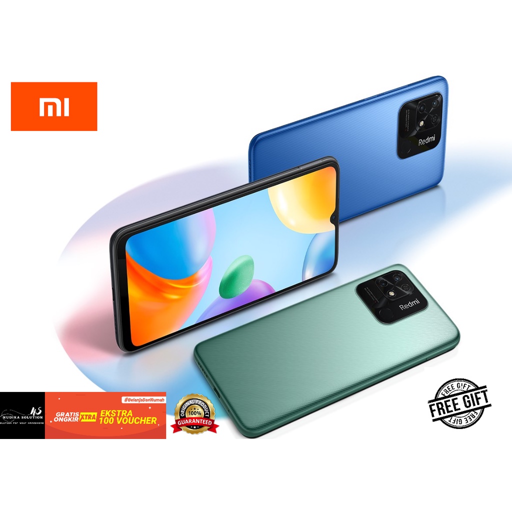 Xiaomi Redmi 9A 2+32GB 10A 3+32GB 4+64GB 10C 4+64GB New Garansi Resmi Authorized 100% Terbaru