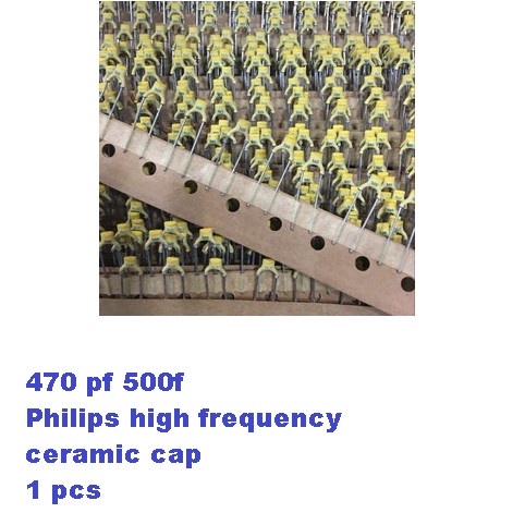 Philips high frequency ceramic capacitor 470Pf n47 470pf 470 pf 500v kapasitor Marking n47