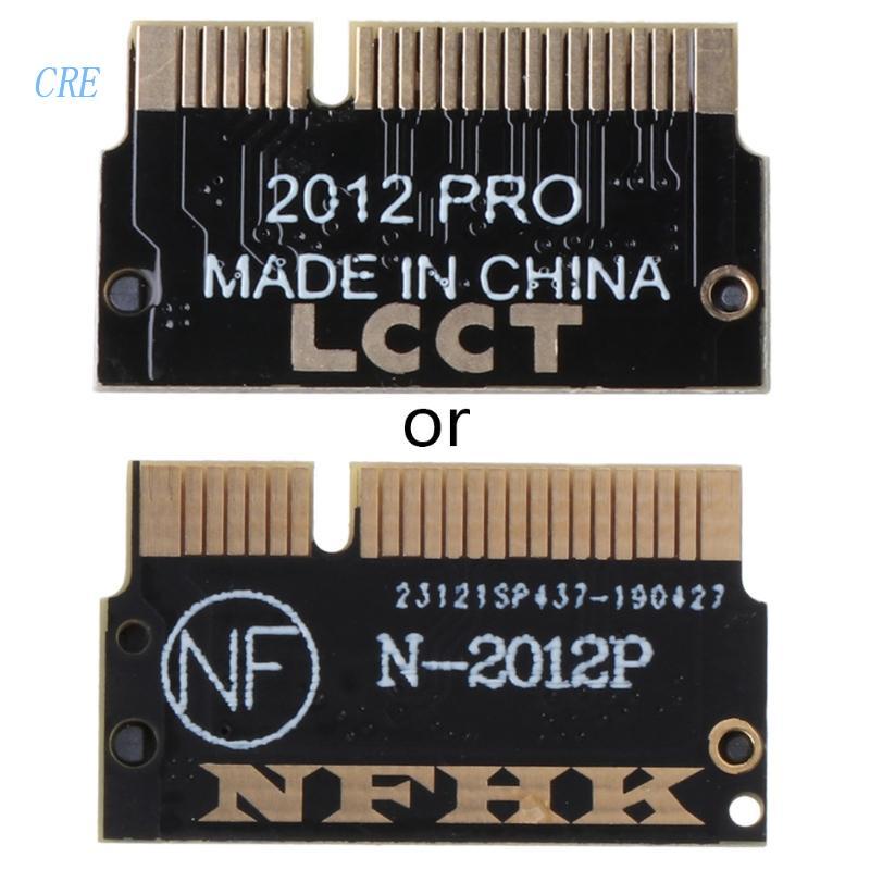 Cre for M.2 NVME for M for Key SSD Convert Adapter Card for Pro Retina2012