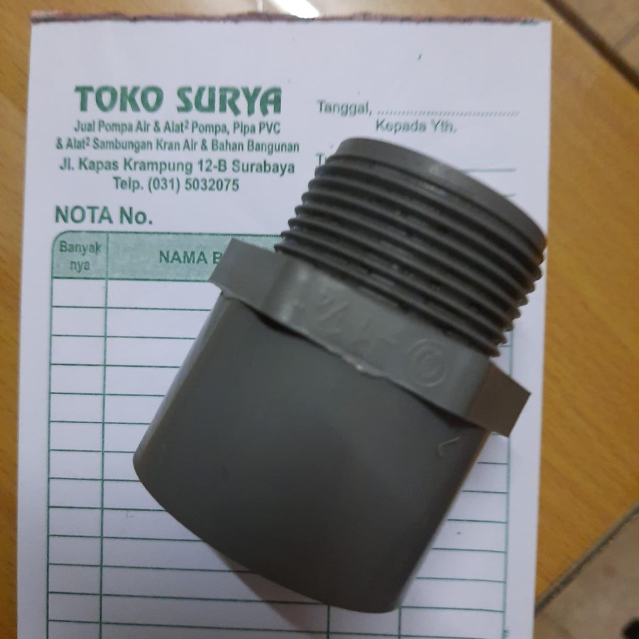 Sok Drat Luar 2-1/2" Maspion SDL PVC