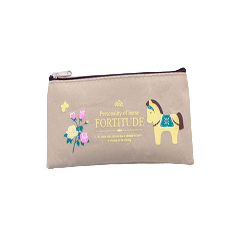 ⭐𝐈𝐇𝐒 𝟗𝟎𝟐 𝐋𝐚𝐦𝐩𝐮𝐧𝐠⭐️Tas Pensil Pulpen Tempat Alat Tulis Motif Kuda Poni Lucu Import