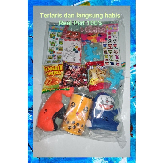 (Promo) Mainan lotre Cabutan 70 Pcs hadiah