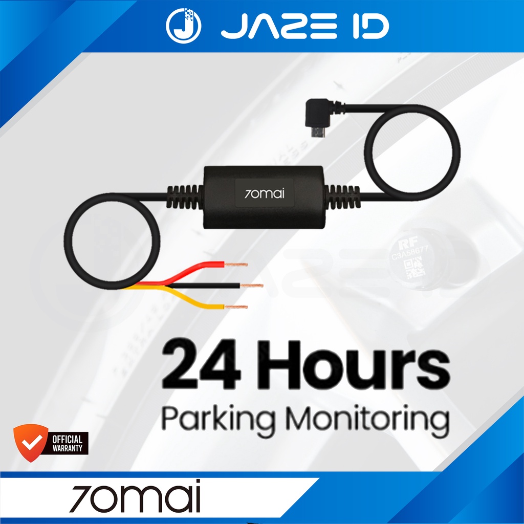 70mai Dashcam Hardwire Kit Parking Monitor Dash Cam 24H