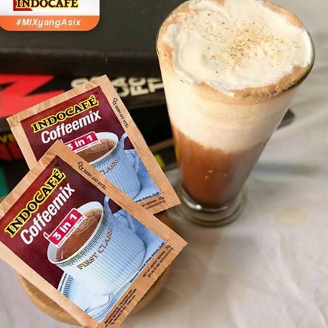 

【Penjualan Terbaik】✅COD INDOCAFE Coffemix 3 in 1 (kopi + krimer + gula)