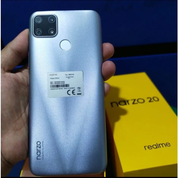 HP Bekas REALME NARZO 20 4GB/64GB - HP Second - Hp Murah