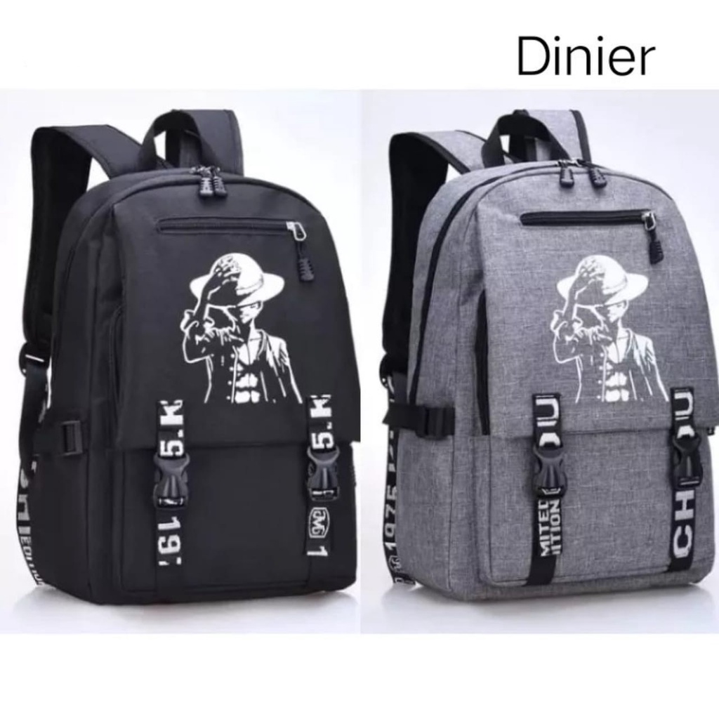 Tas Ransel One PIece Strawhat After Time Skip Series Tas Ransel Unisex Keren Model Kekinian