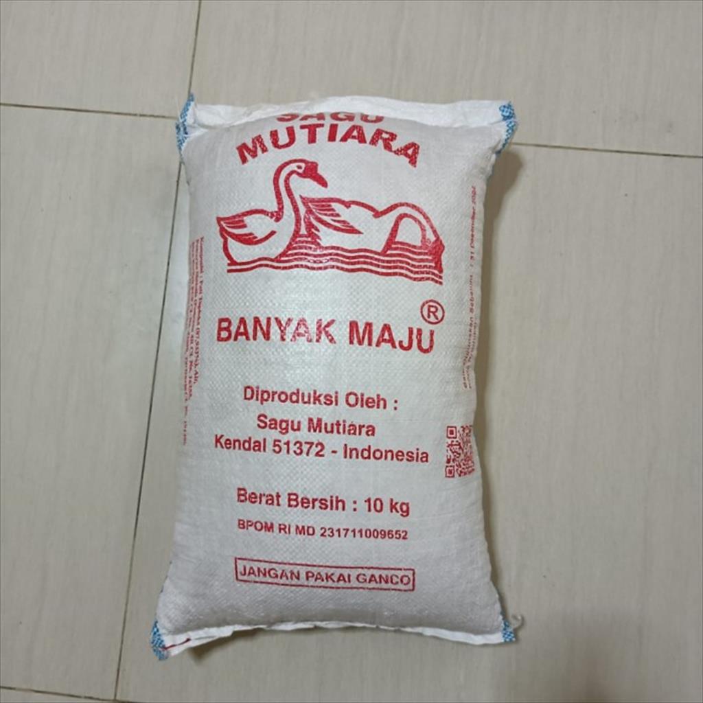 Sagu Mutiara Cap Angsa 1 Kg Mutiara Bubur Pacar Cina Sago Pearl