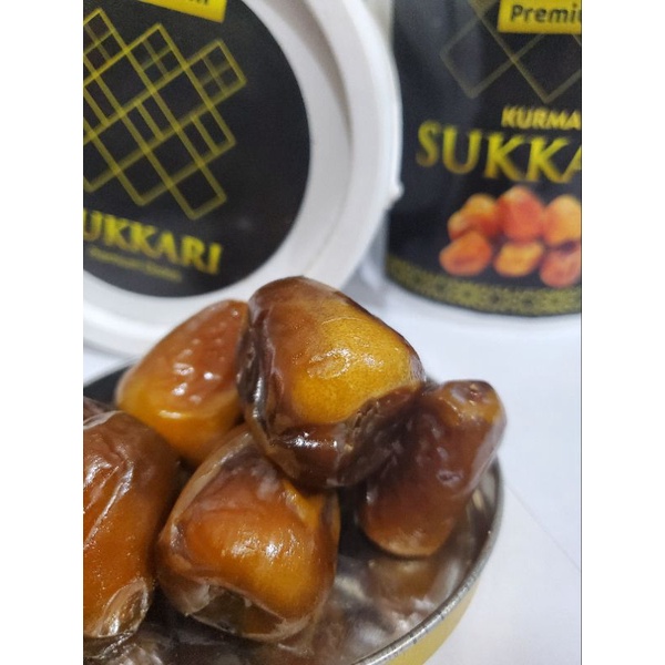 

harga grosir kurma original sukari kemasan ember 650gr al-qassim
