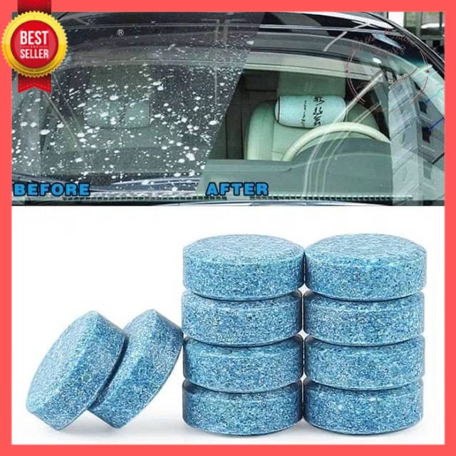 GOS -A401- Tablet Sabun Pembersih Wiper Kaca Mobil - Tablet Wiper Pembersih Kaca Mobil Anti Jamur - 1 Pcs Tablet Sabun Ajaib