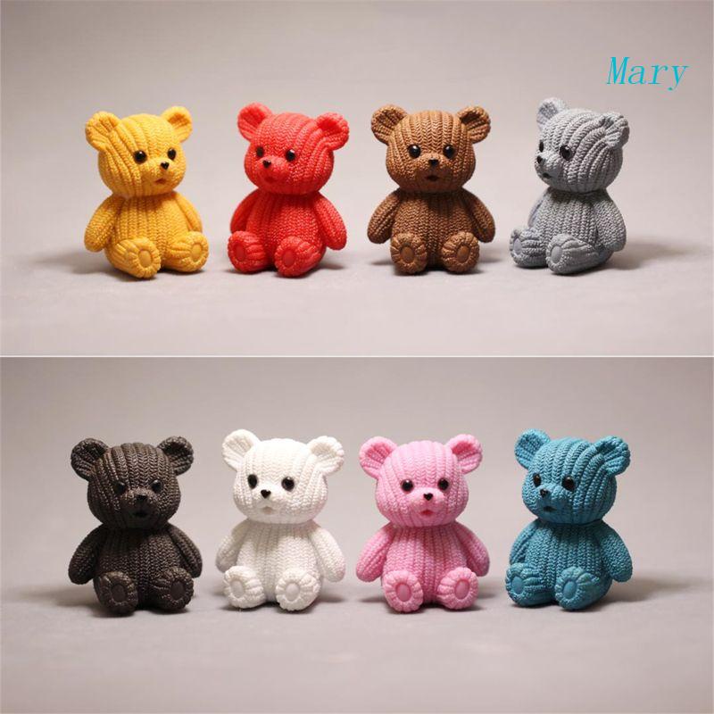Mary Cute Bear Easter Plastik Kerajinan Novelty Hias Aksesoris Untuk Perlengkapan Kreatif Anak Menghilangkan Boredom Miniatur