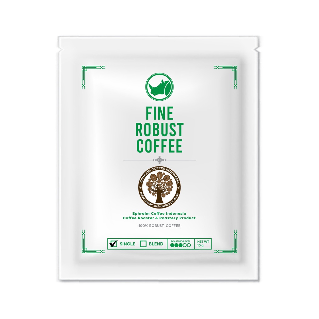 

Ephraim : Fine Robust Coffee 10 gram