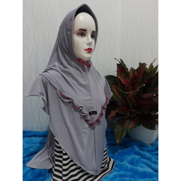 jilbab/hijab maudy/mustika js/anita promo bisa ecer/grosir/kodian/ Po seragaman|oshingrosir kudus