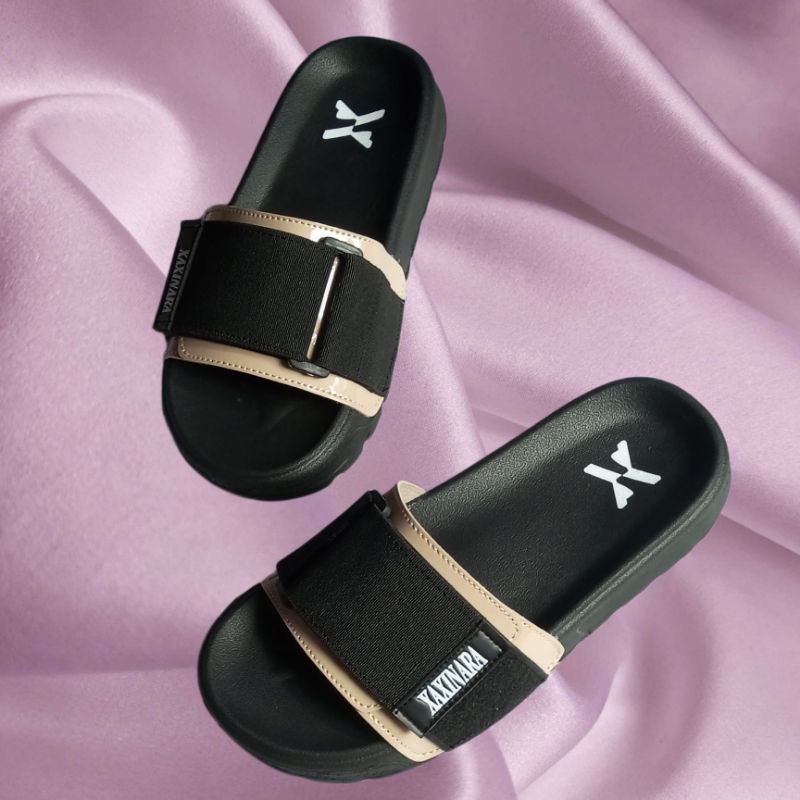 xaxinara WNT-01 | SANDAL SLOP WANITA TERBARU | sandal slide unisec  | wanita fashion | sendal casual