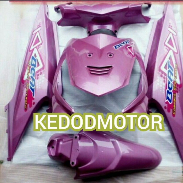 Cover Full Body Halus Beat Lama Karbu 2008-2012 Pink + Striping