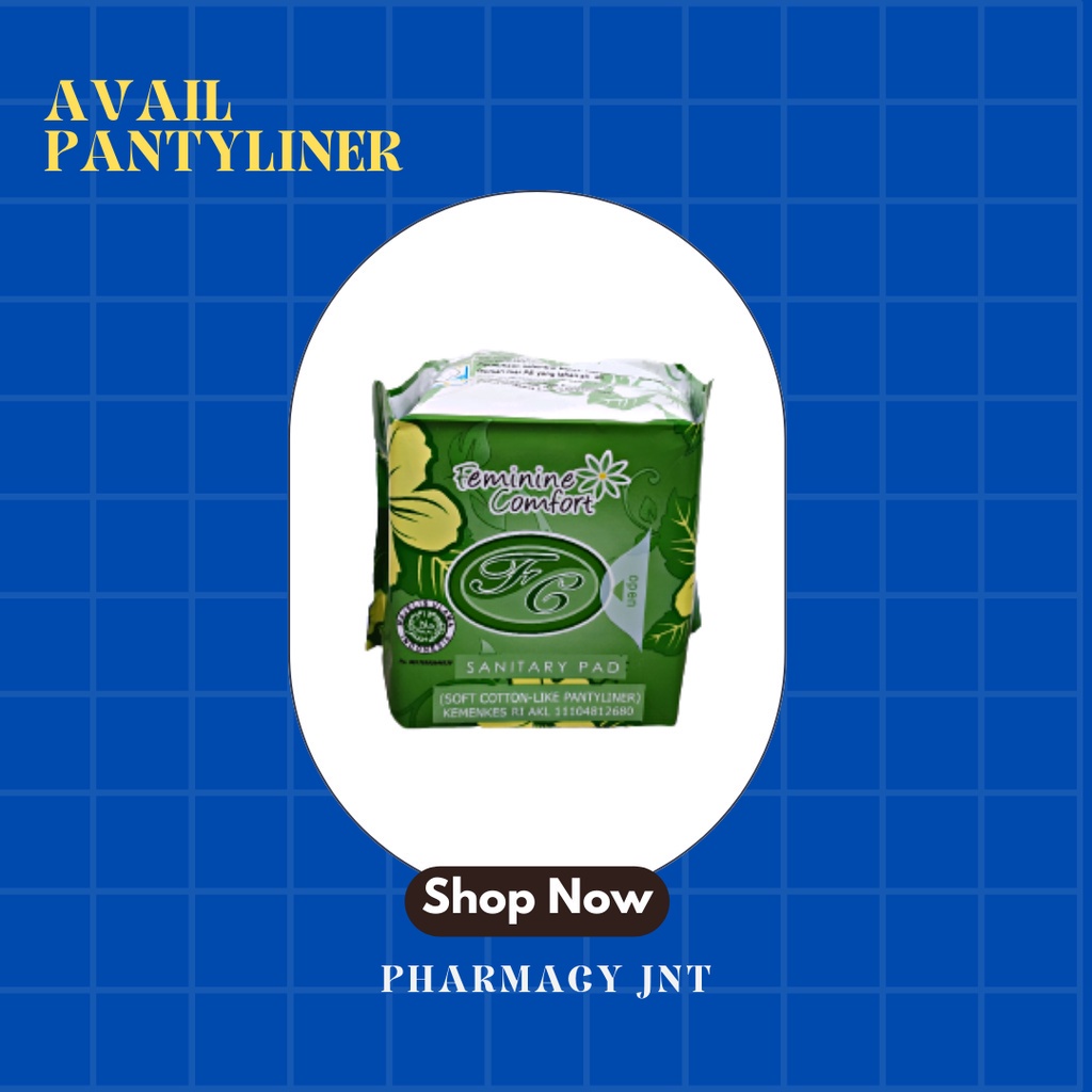 AVAIL PEMBALUT HERBAL WANITA / AVAIL DAY USE / AVAIL NIGHT USE / AVAIL PANTYLINER / AMAN NYAMAN DIPAKAI