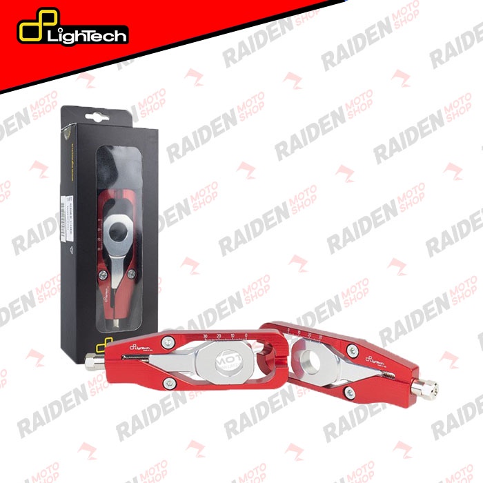 Chain Adjuster Lightech Kawasaki Z900 Red