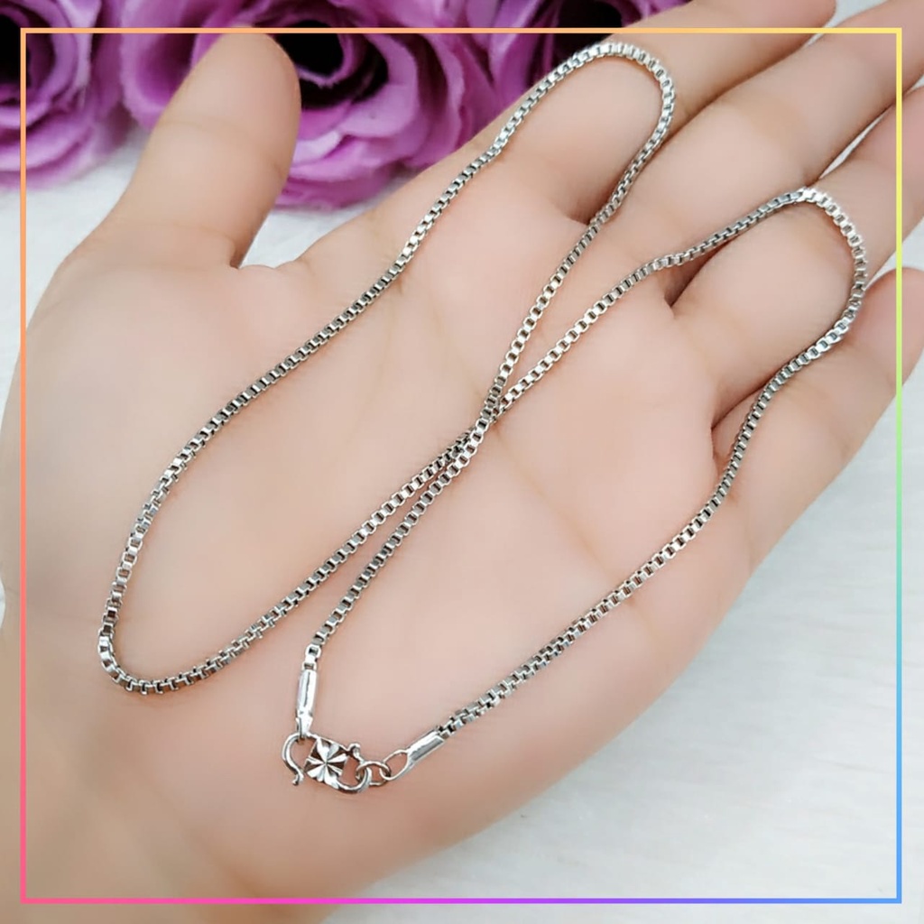 Kalung xuping kalung Dewasa itali silver kalung wanita silver perhiasan lapis emas gold KL 079