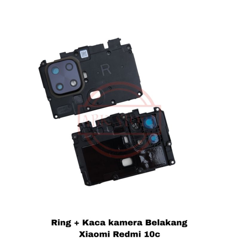 RING + LENSA CAMERA / KACA KAMERA BELAKANG XIAOMI REDMI 10C