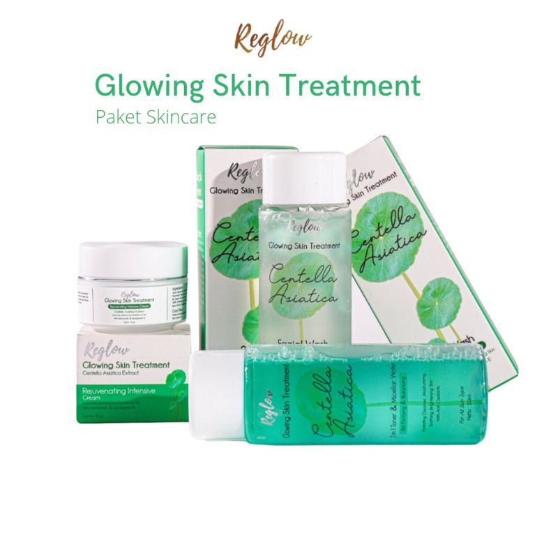 REGLOW Paket Glowing Skin Treatment RE GLOW Original BPOM