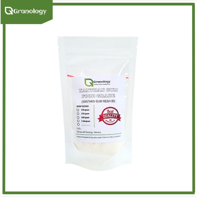 Xanthan Gum Food Grade Mesh 80 (100 gram) by Granology