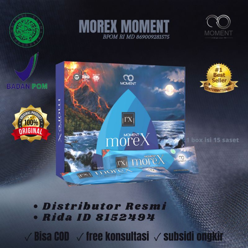 MOREX MOMENT KESEHATAN SEKSUAL STAMINA PRIA DEWASA