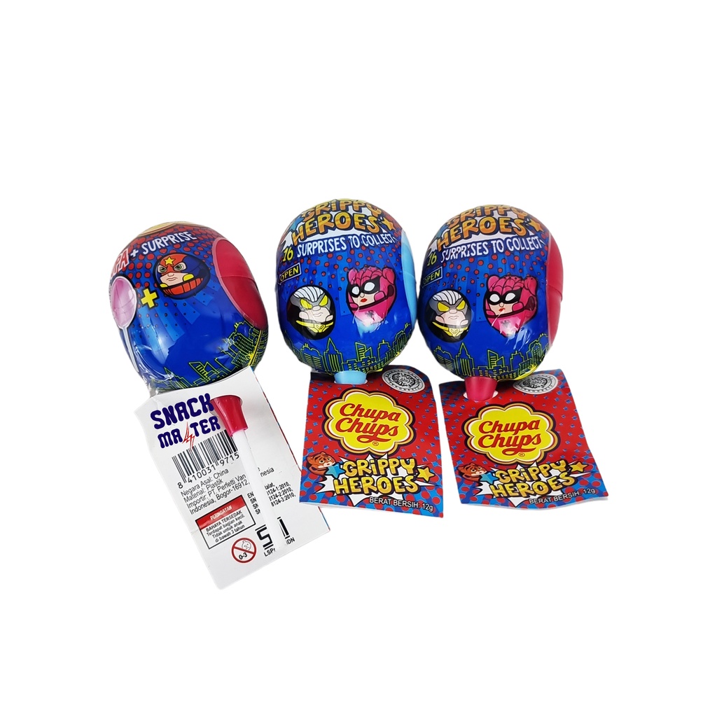 

Permen Lolli Chupa Chups Lollipop Surpise Toys - Netto 12 gr